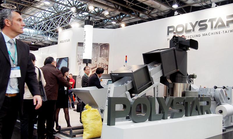 K 2013: POLYSTAR’s Plastic Recycling Machine Stands Out